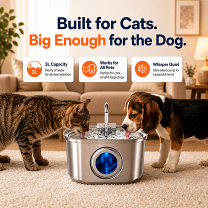 AquaVeil Cat Water Fountain