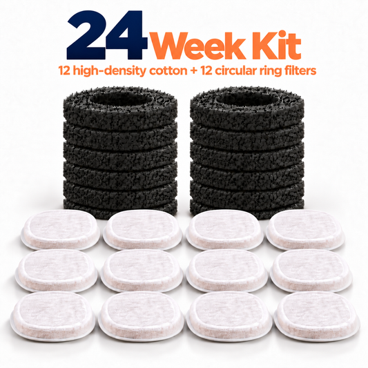 AquaVeil Filter Refill Pack (24pcs) — 6 Month Supply