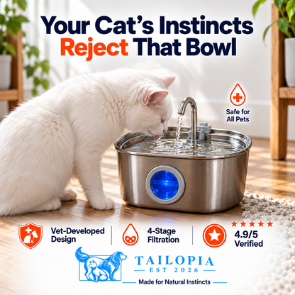 AquaVeil Cat Water Fountain